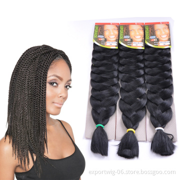 Jumbo Braiding Hair 82inch Synthetic Jumbo Braids crochet expression braiding hair crochet attachment hair expression